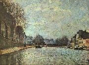 Alfred Sisley The St.Martin Canal oil painting reproduction